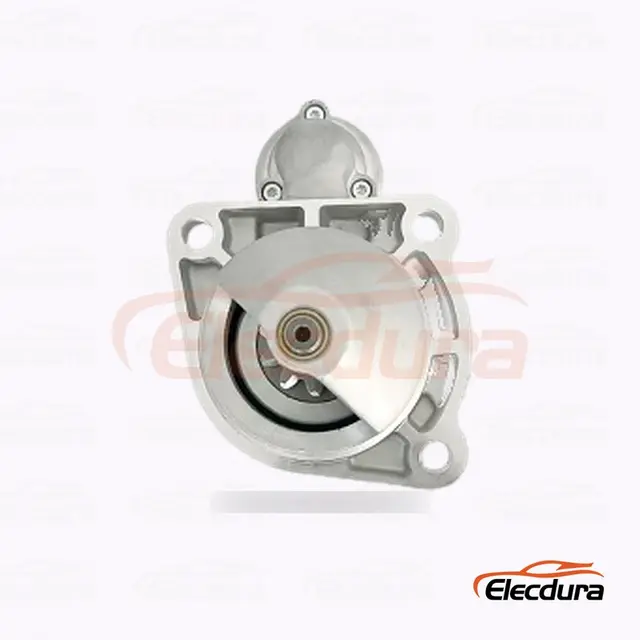 0001231026 CASE CX220B Startmotor , 24V 4 kW 10 tanden, compleet zijaanzicht
