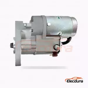 03111-4240 Hyundai Terracan 2,9 CRDi startmotor, 12V 2,2kW 10 t&auml;nder, komplett sidovy
