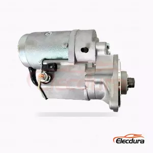 8-94448-959-1 Cummins 4JB1 Motor Starter, 12V 2.2kW 9 Gigi, Tampak Samping Lengkap