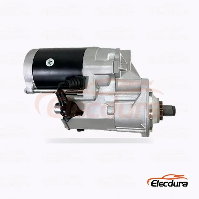 4280002590 Case Startmotor, 24V 7,5kW 10 t&aelig;nder, komplet set fra siden