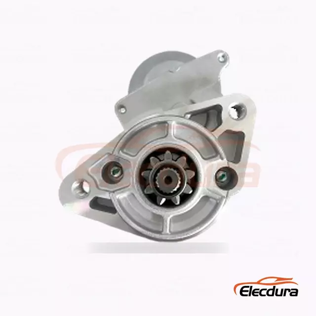 428000-249017388 Motor de partida para servi&ccedil;o pesado, 12V 2,5kW 10 dentes, vista lateral completa