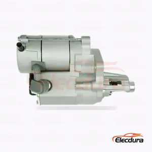 128000-7810 D&eacute;marreur pour fourgons Dodge s&eacute;rie B, 12 V 1,4 kW 10 dents, vue lat&eacute;rale compl&egrave;te