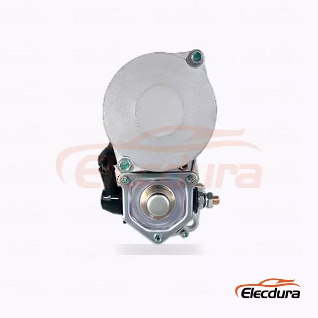128000-7250 John Deere 7200 Start&eacute;r Motor, 12V 3,0kW 10 zubů, Pohled na zadn&iacute; termin&aacute;l