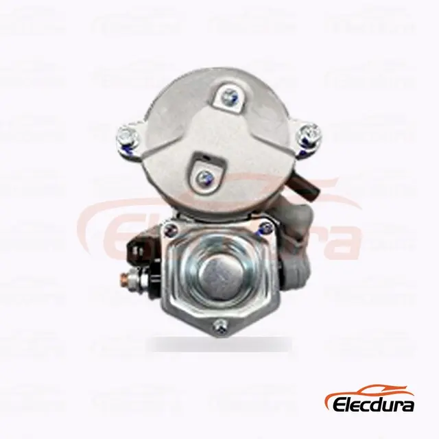 128000-5530 Lexus D&eacute;marreur , 12V 1.4 kW 9 dents, vue du terminal arri&egrave;re
