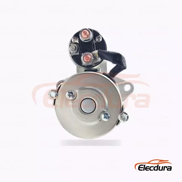 8000227 Heavy-Duty Starter Motor, 12V 2,0kW, 9 zubů, zadn&iacute; pohled na termin&aacute;l