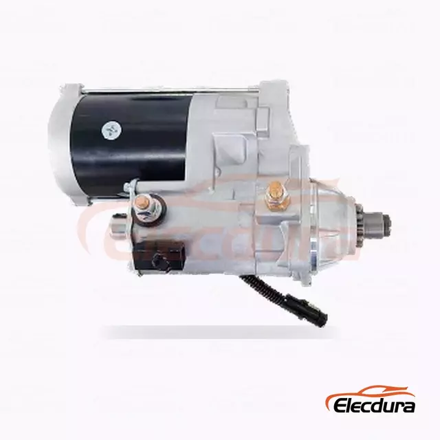 DSN2007 Anlasser f&uuml;r schweres Ger&auml;t von John Deere, 12 V, 4,8 kW, 11 Z&auml;hne, Ansicht des hinteren Anschlusses