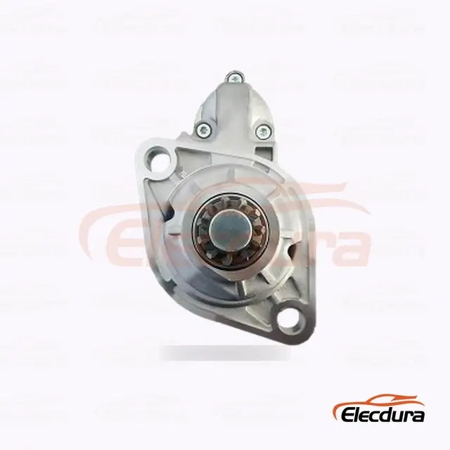 DRT0260 Μίζα Volkswagen, 12V 1,7 kW 10 δόντια, Πλήρης πλάγια όψη