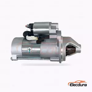 5302289 Cummins QSF2.8 dan ISF2.8 Motor Starter, 12V 3.0kW 10 Gigi, Tampak Samping Lengkap