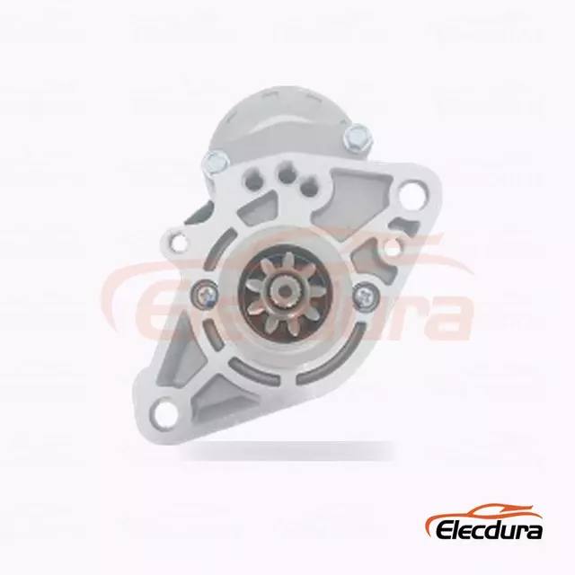 M2T61771 Mitsubishi Fuso Canter Startmotor, 12V 2,0kW 9 t&aelig;nder, bagfra terminalvisning