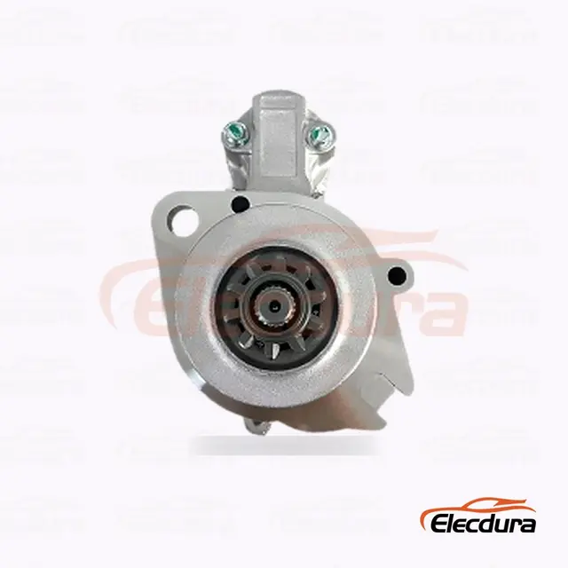 M2T56071 Mitsubishi มอเตอร์สตาร์ท , 12V 2.0 kW 10 ฟัน, มุมมองด้านข้างที่สมบูรณ์