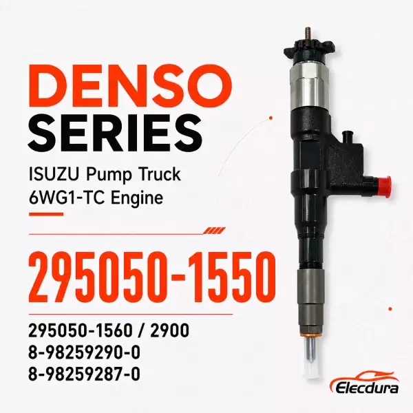Форсунка дизельная 295050-1550 295050-1560 для автопогрузчика ISUZU 6WG1-TC
