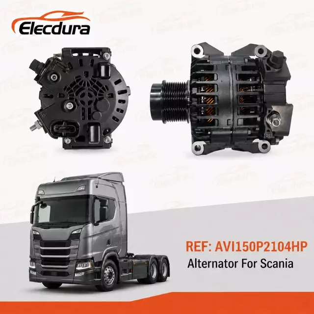 Nuovo alternatore AVI150P2104HP 24 V 180 A per applicazioni pesanti Scania