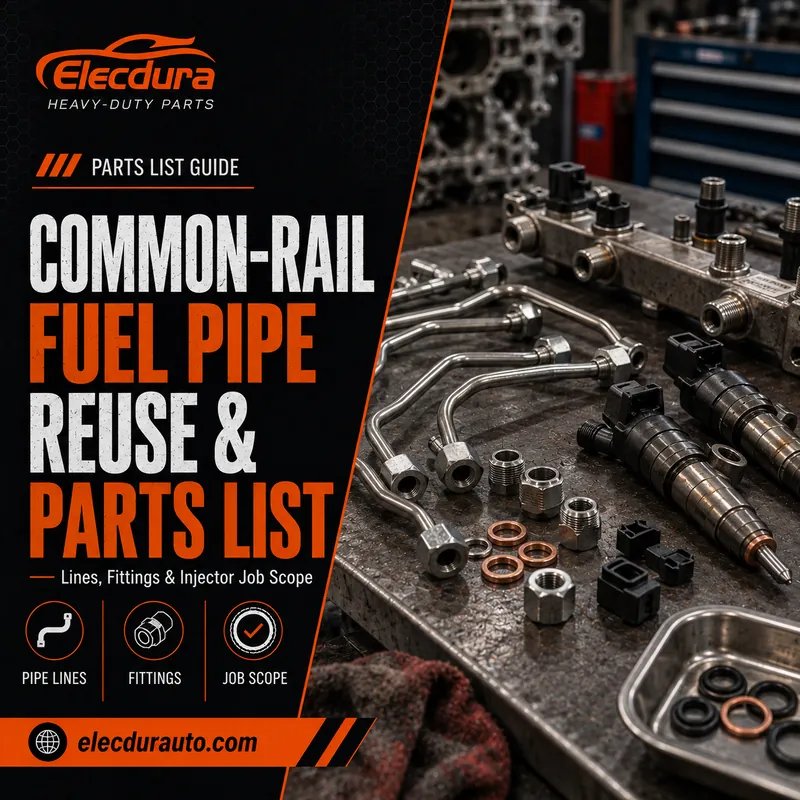 Reutilizarea conductei de combustibil Common-Rail: Care linii aparțin listei de piese de muncă Injector ?