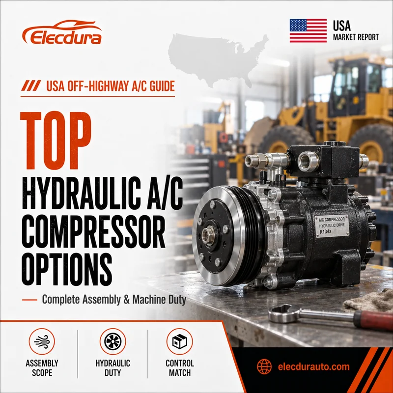 Meilleures options de climatisation hydraulique Compresseur pour les &eacute;quipements hors route aux &Eacute;tats-Unis