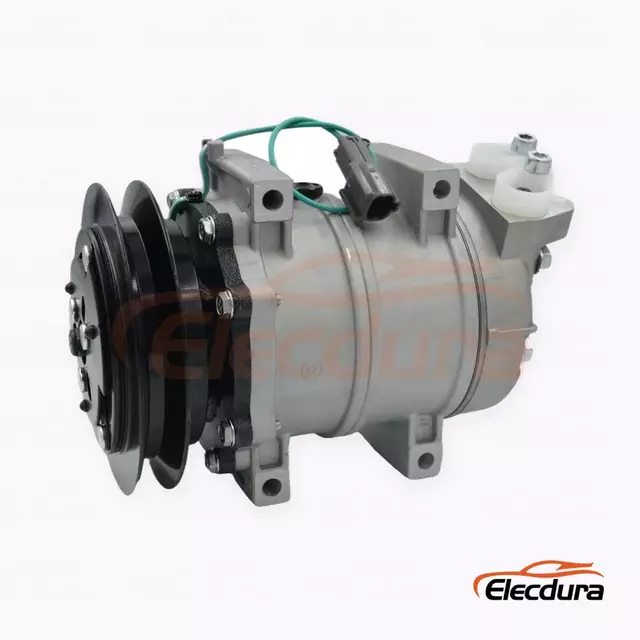 Kompresor A/C Tugas Berat 7H15 24V B1 145 mm untuk excavator Hitachi Dash-3