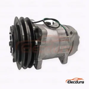 7H15 24V A2 152 mm Schwerlast Klimaanlage Kompressor f&uuml;r FAW Liute Anjie LKW