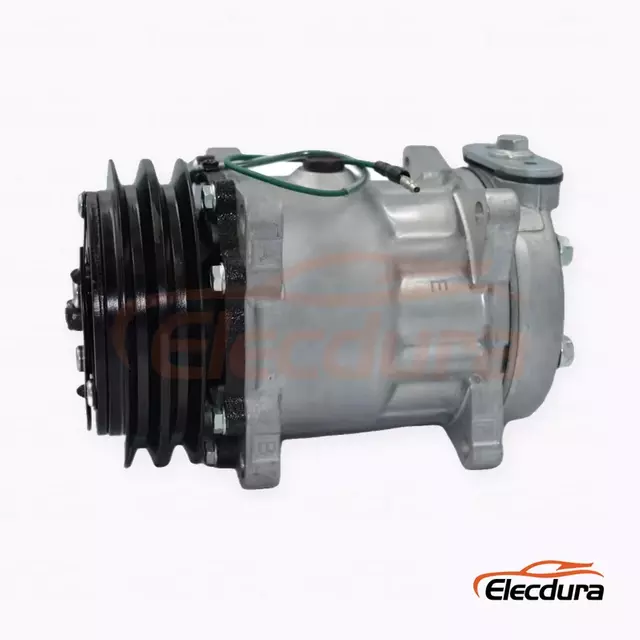 Kompresor A/C Tugas Berat 7H15 24V A2 132 mm untuk truk komersial JAC Gallop