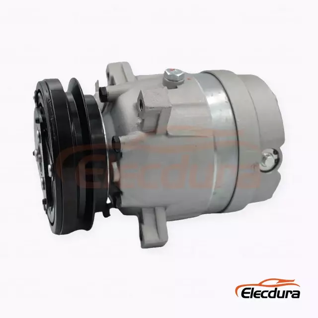 ضاغط مكيف الهواء V5 12V A1 130 مم للخدمة الشاقة لمعدات البناء Hyundai