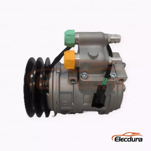 10PA17C 24V B2 138 مم منافذ أمامية مقاس 5/6 ضاغط مكيف الهواء للخدمة الشاقة لحافلة مدرسة كولينز