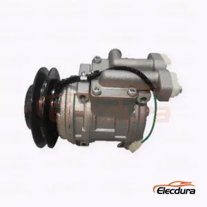 Compresseur A/C robuste 10PA15C 24V B1 142 mm pour camion malaxeur Isuzu