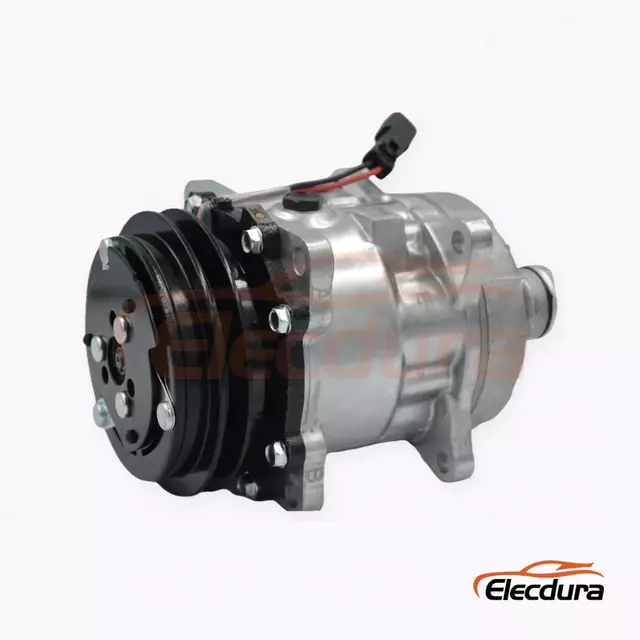 Compressore A/C per carichi pesanti 505 12 V A1 da 125 mm per escavatore Caterpillar 305 e pala Bobcat