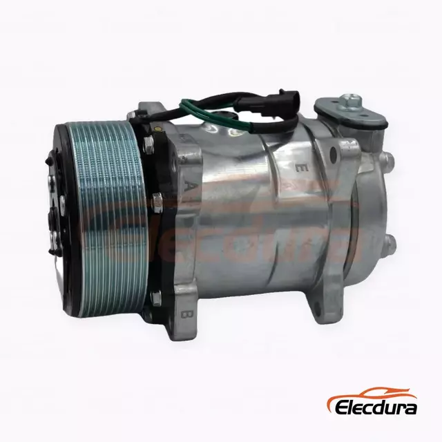5H14 24V 10PK 119 مم ضاغط مكيف الهواء للخدمة الشاقة لمنفذ FAW Jiefang Long V O-ring