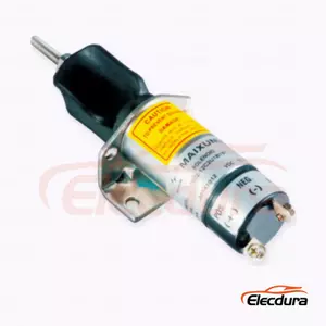 Solenoid vyp&iacute;n&aacute;n&iacute; paliva 1504-12C2U1B1S1 1504-24C2U1B1S1 pro ovl&aacute;d&aacute;n&iacute; sytiče a zastaven&iacute; motoru Kubota DF750