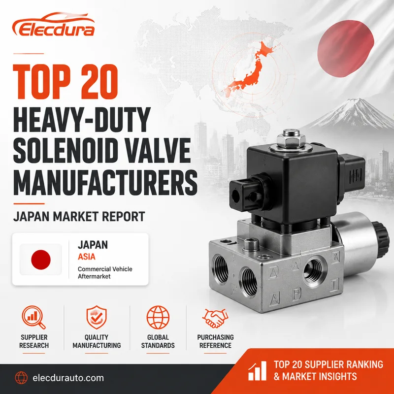 Top 20 fabrikanten van zware magneetventielen in Japan