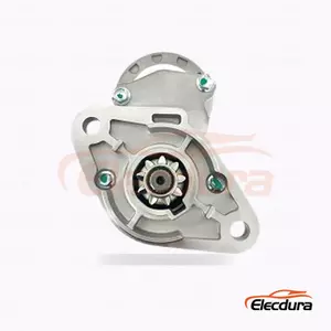 Denso-Typ 12V 11 Z&auml;hne CW Variante B Anlasser, komplette Seitenansicht