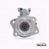 FYD102-M S6S 장비 스타터 모터 , 24V 5.0 kW 10 톱니, 드라이브 엔드 장착 모습