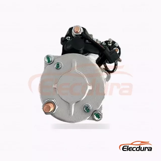 FYD95-M M9T61171 Utrustning Startmotor, 24V 6,0kW 12 t&auml;nder, komplett sidovy