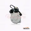 Μίζα βαρέως τύπου 12V 3,3 kW 10 δοντιών CW παραλλαγή B, όψη πίσω ακροδέκτη