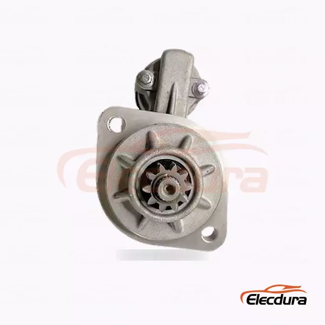 Mitsubishi-Type 12V 2,5kW 10 zubů CW startovac&iacute; motor, kompletn&iacute; bočn&iacute; pohled