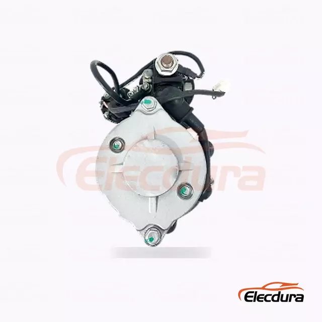 Motor de partida CW tipo Mitsubishi 24V 7,5kW 12 dentes, vista do terminal traseiro