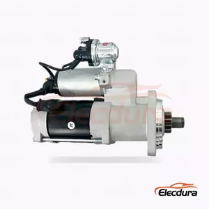 S1172S Heavy-Duty Starter Motor, 24V 4,0kW, 11 zubů, kompletn&iacute; bočn&iacute; pohled