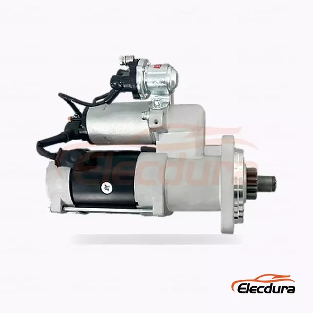 Motor de arranque de servicio pesado S1172S, 24 V, 4,0 kW, 11 dientes, vista lateral completa