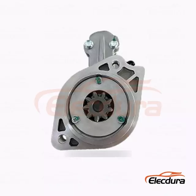 S13-105 日立型スターターモーター、12V 2.5kW 9 歯、全体側面図