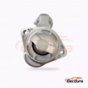 D&eacute;marreur Hyundai S9418S, 12 V, 0,9 kW, 4 dents, vue lat&eacute;rale compl&egrave;te