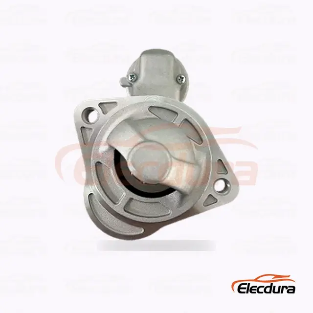 S9418S Hyundai D&eacute;marreur , 12V 0,9 kW 4 dents, vue lat&eacute;rale compl&egrave;te
