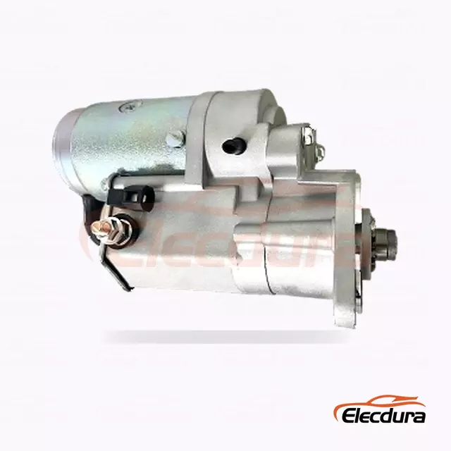 NISSAN SD25 มอเตอร์สตาร์ทสำหรับงานหนัก, 12V 2.0kW 9 ฟัน, มุมมองเทอร์มินัลด้านหลัง