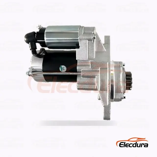 S25-163A Hitachi-type startmotor, 24V 3,5kW 11 t&aelig;nder, bagfra terminalvisning