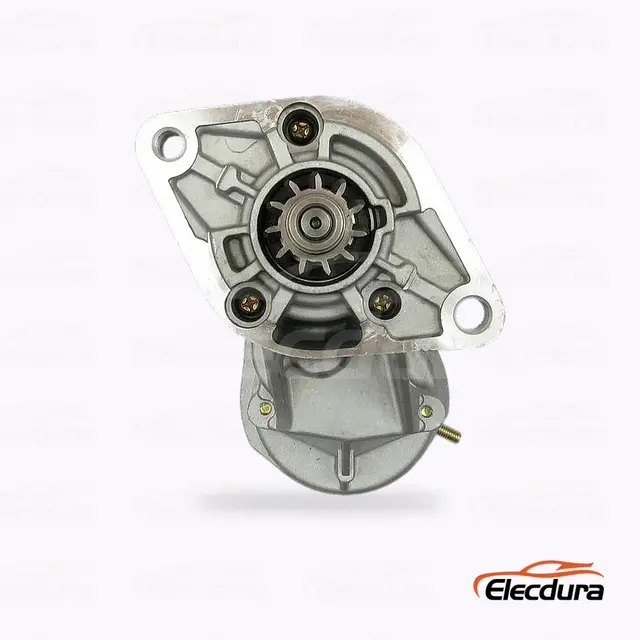 028000-6870 Motorino di avviamento Toyota 2L VW Taro all'ingrosso, vista frontale lato trasmissione