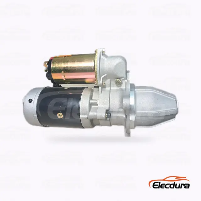 1811001770 いすゞ 6RB1 24V 7.5 kW スターターモーター側面図