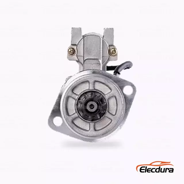 18239 Mitsubishi S6K Caterpillar 5.0kW startmotor med driv&auml;nde 10T kugghjulsvy