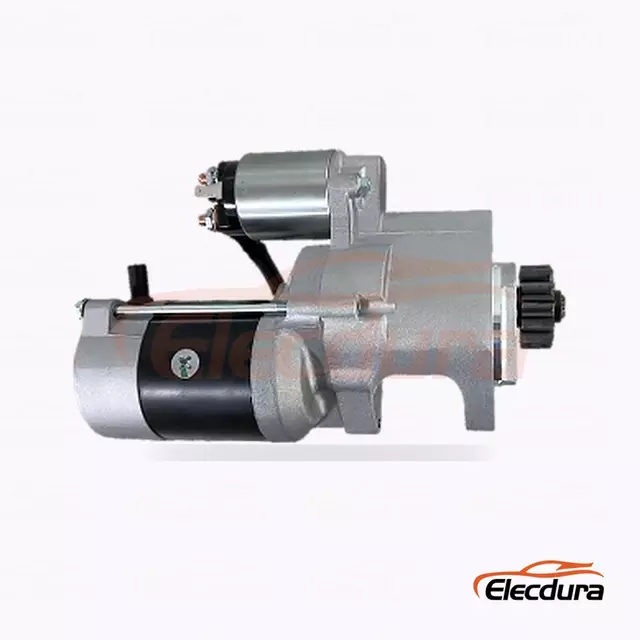 M2TS0571 มอเตอร์สตาร์ท Nissan Navara, 12V 2.2kW 12 ฟัน, มุมมองด้านหลัง