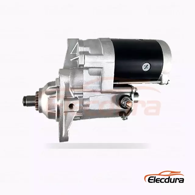 228000-7380 Cummins 6CT8.3 Startermotor, 24V 7,5kW 10 t&aelig;nder, bagfra terminalvisning