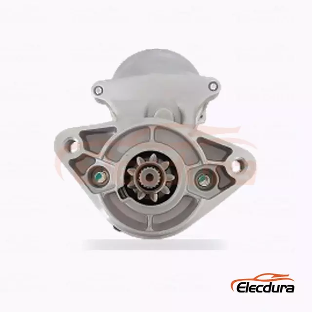 28100-41060 Toyota Industrial Equipment Startmotor, 12V 1,4kW 9 t&aelig;nder, komplet set fra siden