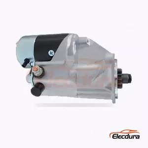 128000-8620 Toyota Starter Motor, 24V 4.5kW 12 Gigi, Tampak Samping Lengkap