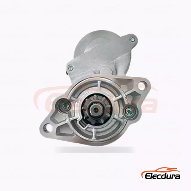 18980 Cummins B3.3 เครื่องยนต์สตาร์ทมอเตอร์, 12V 2.2kW 9 ฟัน, มุมมองเทอร์มินัลด้านหลัง