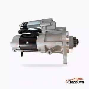 1-81100-3412 Isuzu 6WA1 6WF1 Μίζα, 24V 7,5 kW 11 δόντια, Πλευρική όψη